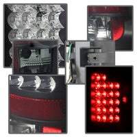 Spyder Dodge Ram 02-06 1500/Ram 2500/3500 03-06 LED Tail Light Black Smoke ALT-YD-DRAM02-LED-BSM - Mammoth Racing -