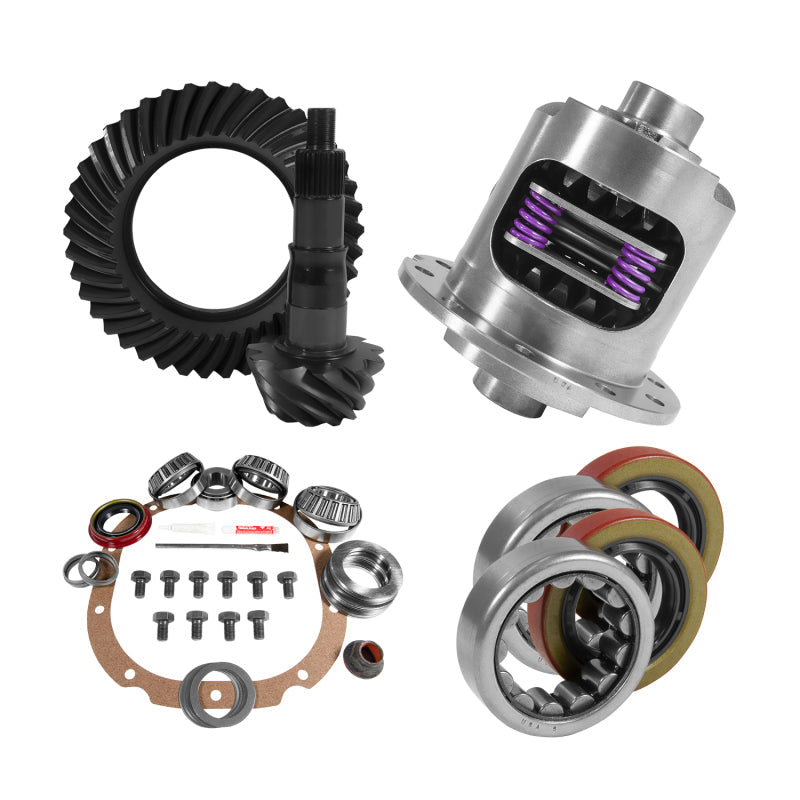 Yukon 8.8in Ford 3.31 Rear Ring & Pinion Install Kit 2.25in OD Axle Bearings and Seals - My Store