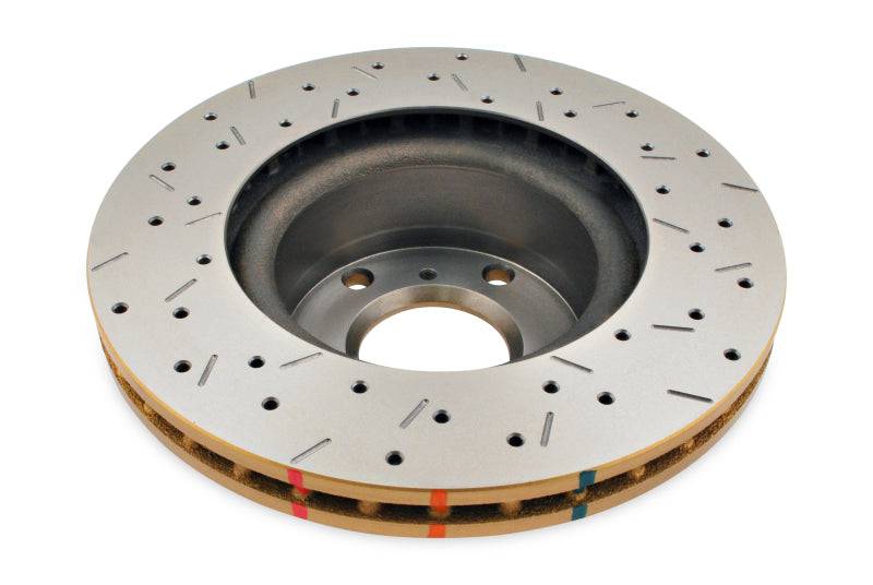 DBA 07-18 Jeep Wrangler (302mm Front Rotor) Front 4000 Series Drilled & Slotted Rotor - Mammoth Racing -