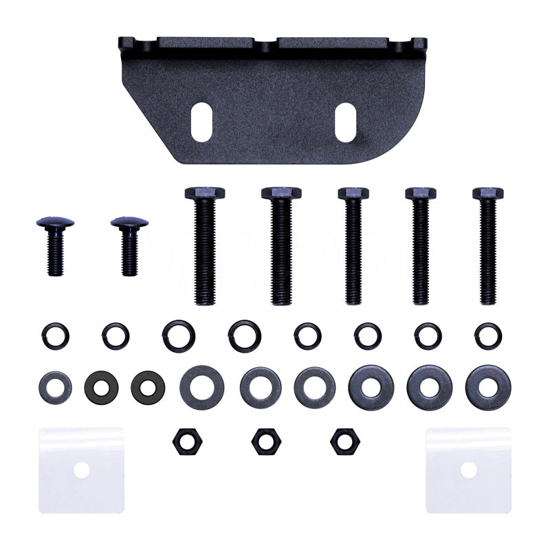 Westin/Snyper 18-21 Jeep Wrangler JL Oil Pan Skid Plate - Textured Black - Mammoth Racing -