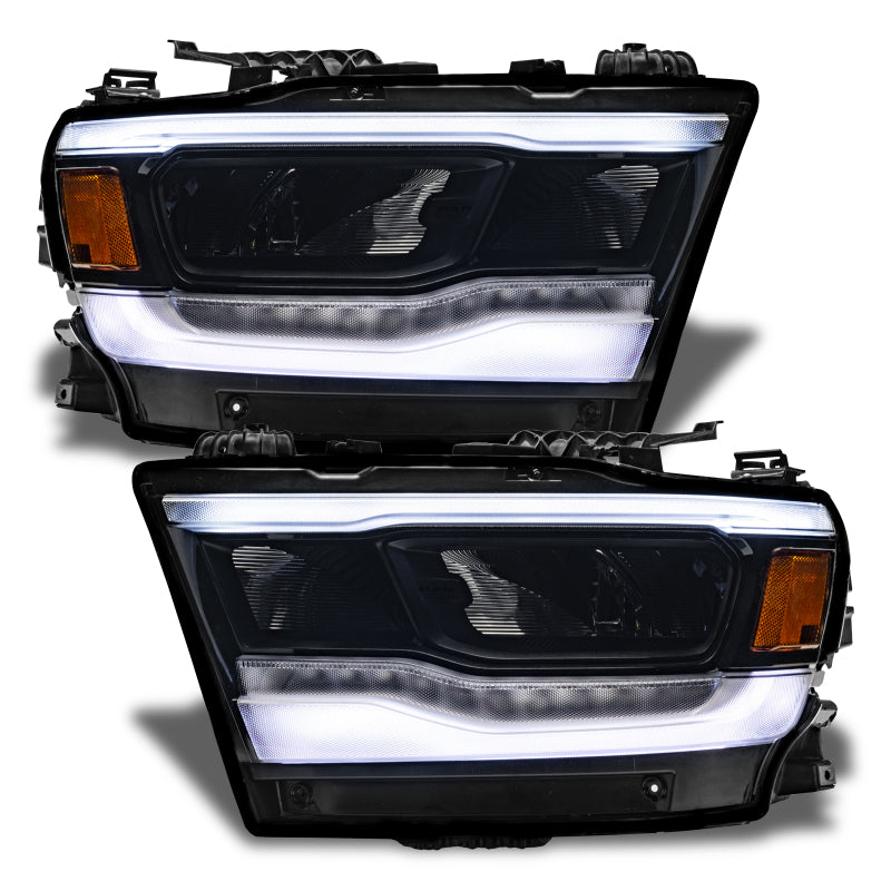 Oracle 19-21 Dodge RAM 1500 RGB+W Headlight DRL Upgrade Kit - Reflector LED Headlights - ColorSHIFT - Mammoth Racing -