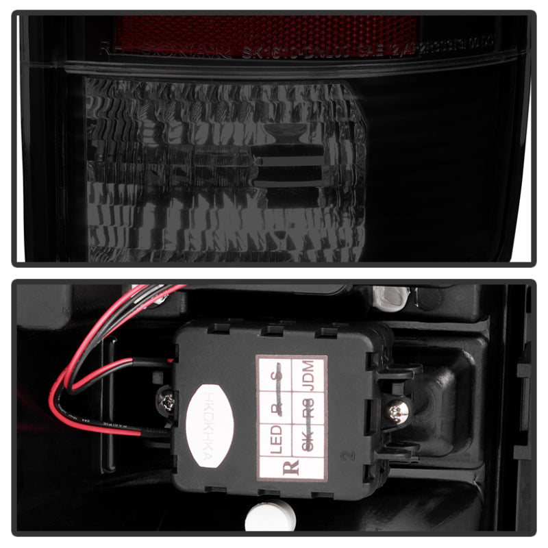 Spyder Chevy Suburban/Tahoe 1500/2500 00-06 LED Tail Lights Black Smoke ALT-YD-CD00-LED-BSM - Mammoth Racing -