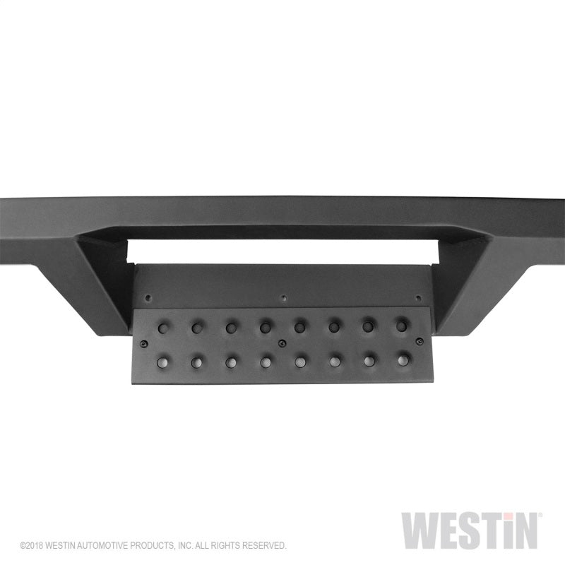 Westin 2019 Chevrolet Silverado / GMC Sierra 1500 Crew Cab Drop Nerf Step Bars - Textured Black - Mammoth Racing -