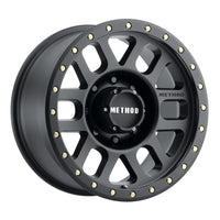 Method Mr309 Grid 18x9 +18mm Offset 8x180 130.81mm CB Matte Black Wheel - Mammoth Racing -