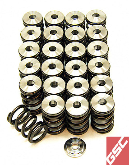 GSC P-D Subaru EZ36 Valve Spring Seat and Titanium Retainer Kit - Mammoth Racing -