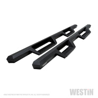 Westin 99-13 Chevy/GMC Silverado/Sierra 1500 Ext Cab HDX Drop Nerf Step Bars - Textured Black - Mammoth Racing -