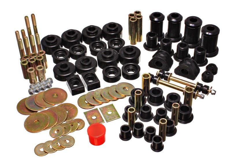 Energy Suspension F-150/F-250 4WD Black Hyper-flex Master Bushing Set - Mammoth Racing -