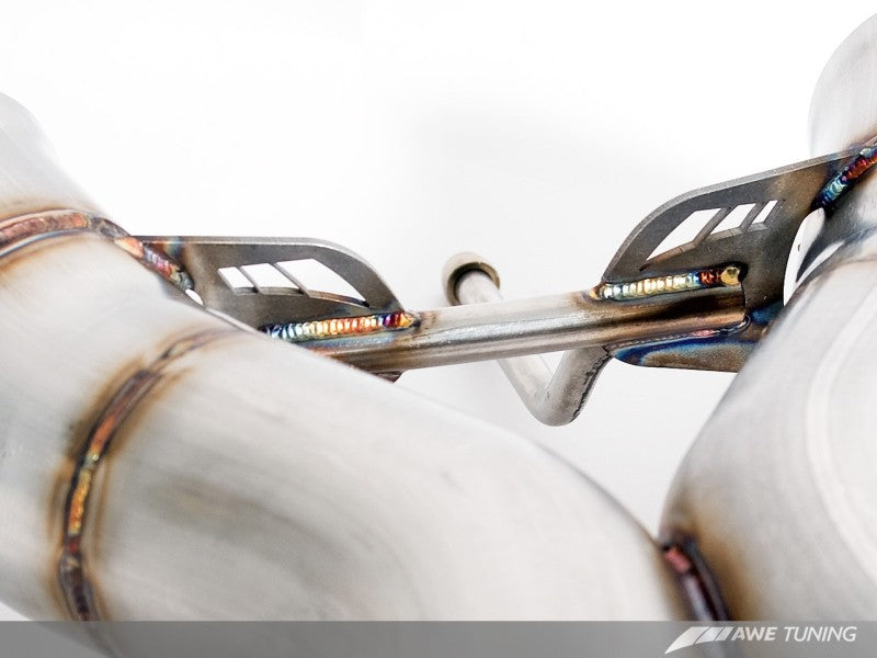 AWE Tuning McLaren MP4-12C Performance Exhaust - Black Tips - Mammoth Racing -