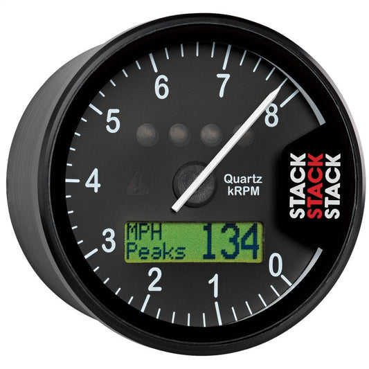 Autometer Stack Display Tachometer 0-8k RPM - Black