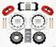 Wilwood Narrow Superlite 6R Front Hat Kit 14.00in Drilled Red 84-87 Corvette C4 - Mammoth Racing -