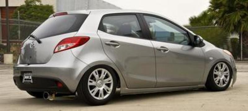 HKS 11 Mazda 2 Silent Hi-Power Rear Section ONLY Exhaust w/ External Resonator - Mammoth Racing -