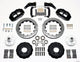 Wilwood Narrow Superlite 6R Front Hub Kit 12.88in Drilled Large GM 57-70 Drop Spindle - Mammoth Racing -
