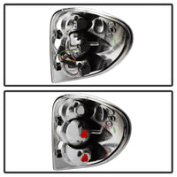 Spyder Dodge Caravan/Grand Caravan 01-07 Euro Style Tail Lights Black ALT-YD-DC01-BK - Mammoth Racing -