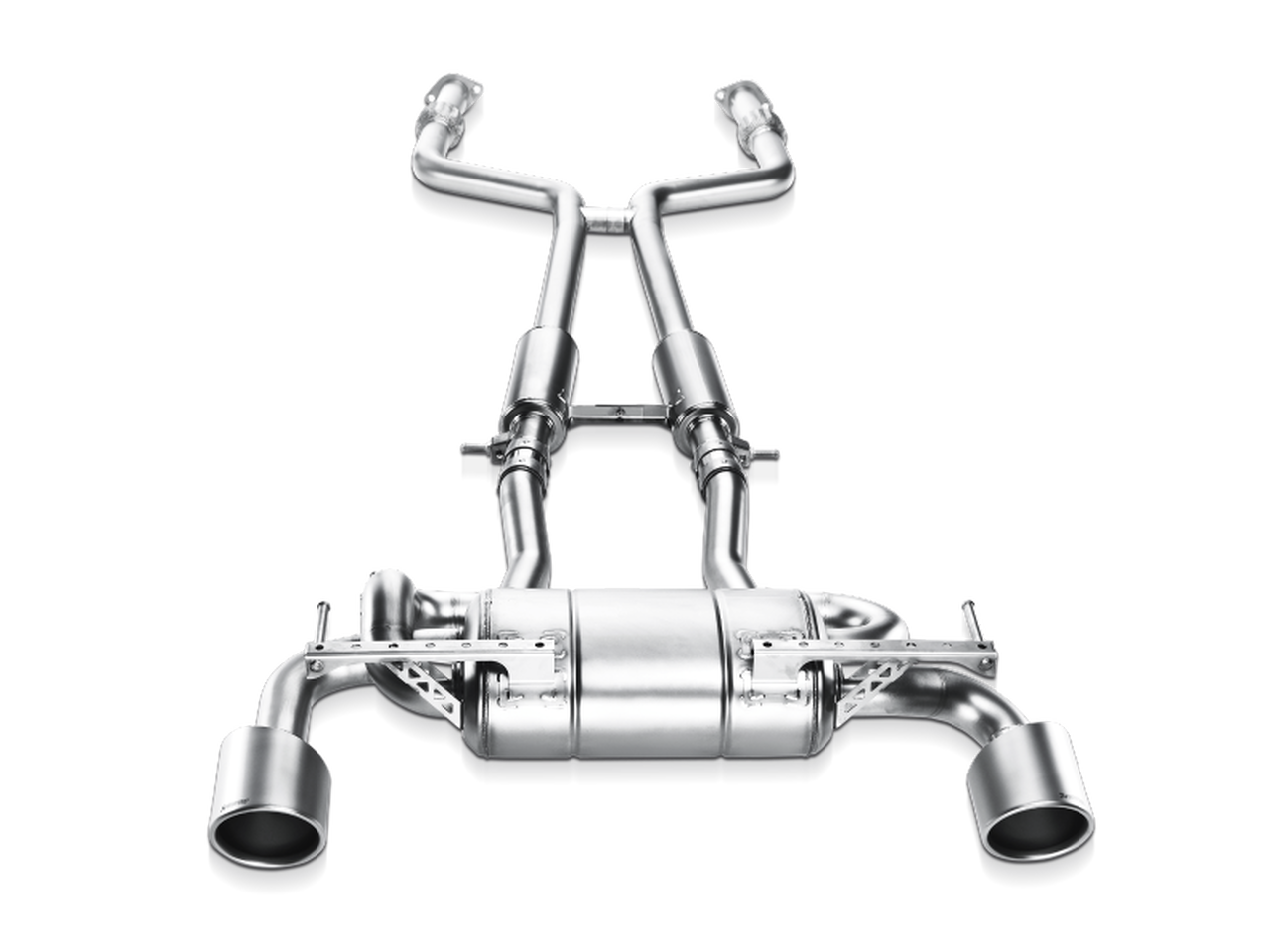 Akrapovic 09-17 Nissan 370Z Evolution Line Cat Back (SS) (Req. Tips) - My Store