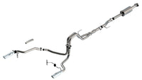 Borla F-150 2021 5.0L 4dr CC SB EC STB Lariat/KR/Platinum/LTD 3/2.25 SRE Cat-Back ATAK CHR Tips - My Store