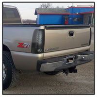 Spyder Chevy Silverado 1500 99-02 (Not Fit Stepside) LED Tail Lights Blk Smke ALT-YD-CS99-LED-BSM - Mammoth Racing -