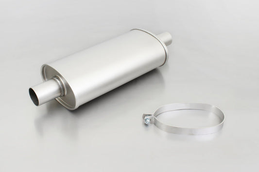 Remus Universal Sport Exhaust (Tail Pipes Req)s 30-150 Kw 190x120x380 Inner 51mm (Incl. Clamp) - Mammoth Racing -
