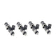 Injector Dynamics Id1050x Injectors - 48mm Length - 14mm Top - Denso Lower Cushion (Set of 4) - Mammoth Racing -