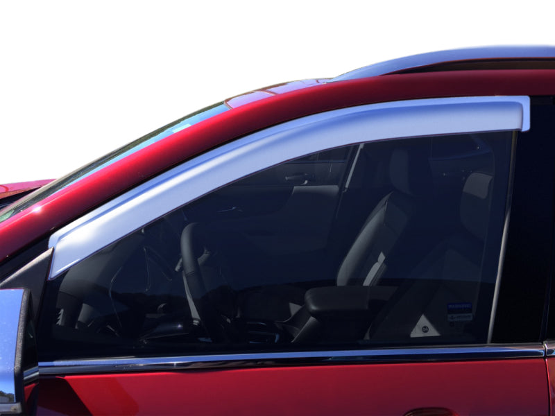 AVS 18-22 Chevrolet Equinox Ventvisor Window Deflectors 4pc - Chrome - Mammoth Racing -