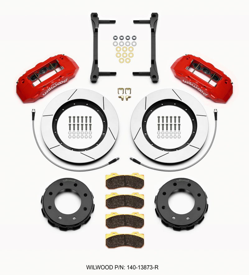 Wilwood Tx6r Front Kit 15.00in Red 2011-2015 GM Truck/SUV 2500 - My Store