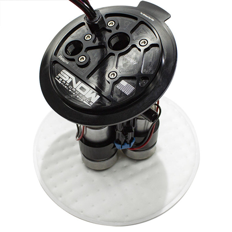 Snow 2015+ Dodge Hellcat/Demon/Redeye High Output Fuel Hat - Triple Pump - My Store