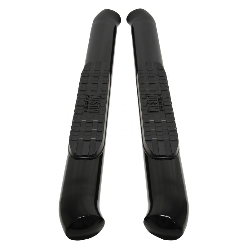 Westin 21-22 Ford Bronco (2-Door) PRO TRAXX 4 Oval Nerf Step Bars - Textured Black - Mammoth Racing -