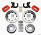 Wilwood Forged Dynalite P/S Rear Kit Drilled Red Big Ford 2.36in Offset - My Store