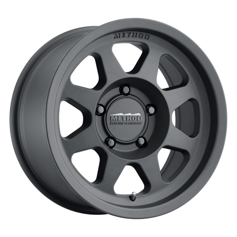 Method Mr701 17x7.5 +30mm Offset 5x108 63.4mm CB Matte Black Wheel - Mammoth Racing -