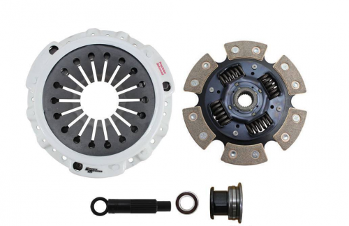 Clutch Masters 2000+ Honda K20 2.0L 4cyl w/ F Trans HD Pressure Plate - 6 Puck Ceramic Sprung Disc - Mammoth Racing -