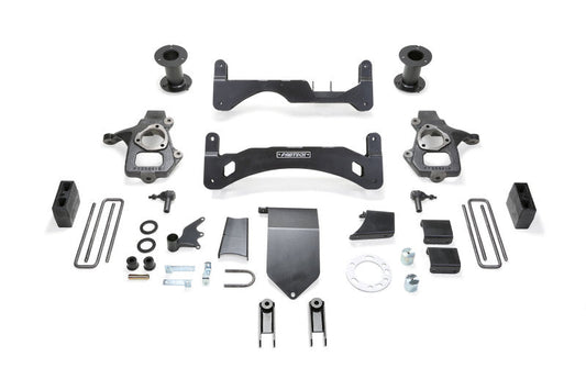 Fabtech 14-18 GM K1500 P/U Denali w/oE Alm Or Stmp Stl UCA 6in Basic Sys G2 w/Magneride - My Store