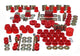 Energy Suspension 63-82 Chevrolet Corvette Red Hyper-flex Master Bushing Set - My Store