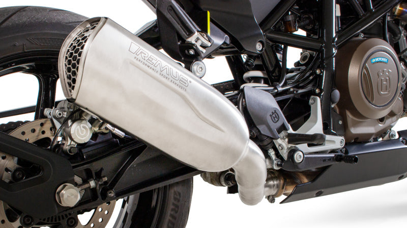 Remus 2018 Husqvarna Vitpilen 701 Svartpilen 701 Euro 5 NXT Stainless Steel Slip On - Mammoth Racing -