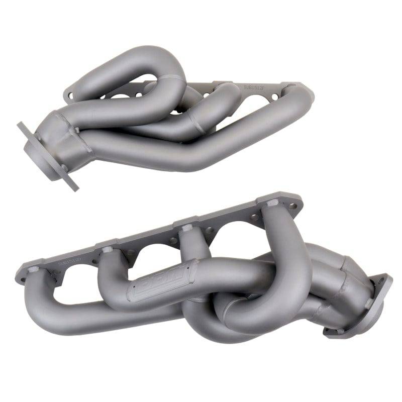 BBK 86-93 Mustang 5.0 Shorty Tuned Length Exhaust Headers - 1-5/8 Titanium Ceramic - Mammoth Racing -