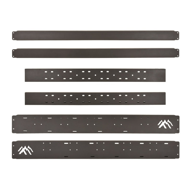 Westin Overland Cargo Rails 57in - Textured Black - Mammoth Racing -