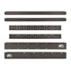 Westin Overland Cargo Rails 57in - Textured Black - Mammoth Racing -