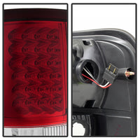 Xtune Ford F150 Styleside 04-08 LED Tail Lights Red Clear ALT-ON-FF15004-LED-RC - Mammoth Racing -