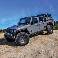 Westin 20-23 Jeep Gladiator Rock Slider - Textured Black - Mammoth Racing -
