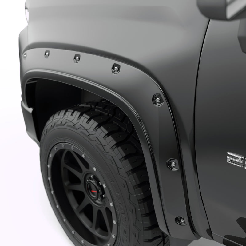 EGR 20-23 Chevrolet Silverado 2500Hd/3500Hd Traditional Bolt-On Look Fender Flares Black Set Of 4 - Mammoth Racing -