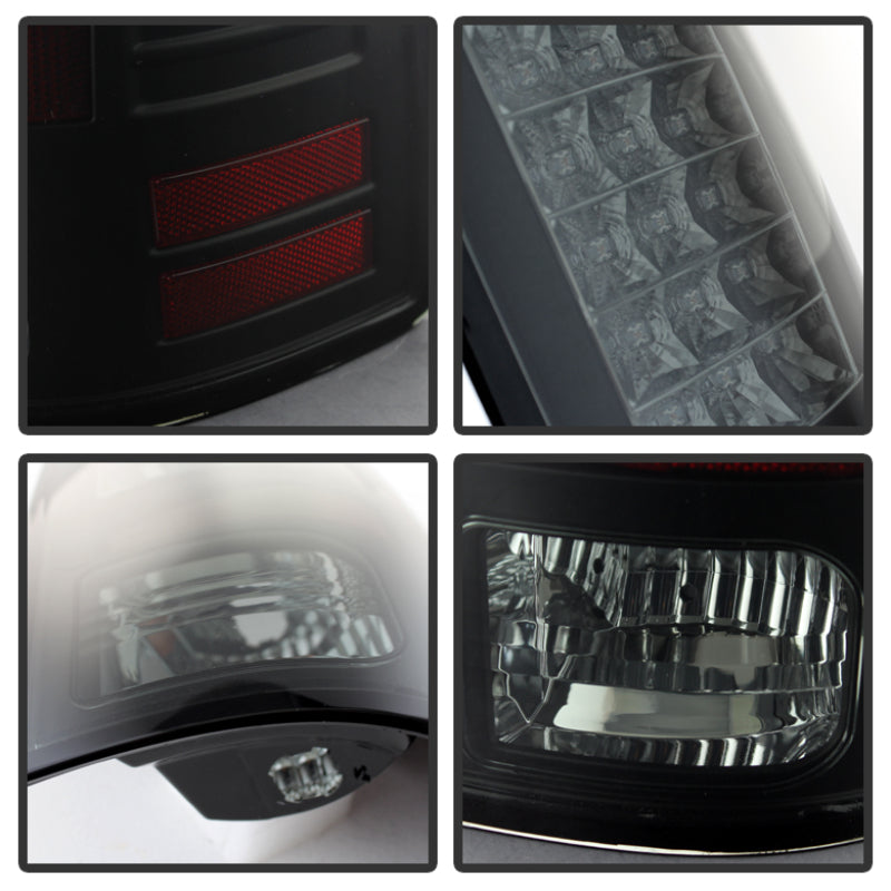 Spyder Dodge Ram 1500 13-14 13-14 LED Tail Lights LED Model only - Blk Smke ALT-YD-DRAM13-LED-BSM - Mammoth Racing -