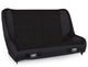 PRP Jeep CJ-7/Wrangler YJ Elite Series Rear Bench- Black - Mammoth Racing -