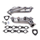 BBK 99-04 GM Truck SUV 6.0 Shorty Tuned Length Exhaust Headers - 1-3/4 Silver Ceramic - Mammoth Racing -