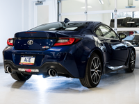 AWE Subaru BRZ/ Toyota GR86/ Toyota 86 Track Edition Cat-Back Exhaust- Chrome Silver Tips - Mammoth Racing -