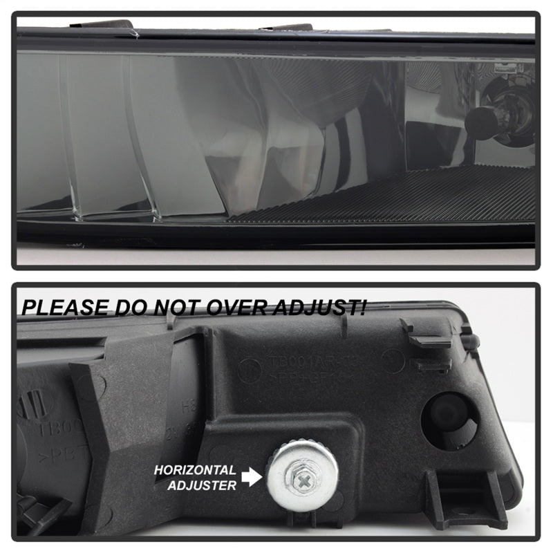 Spyder Acura TL 02-03 OEM Fog Lights wo/Switch Smoke FL-ATL02-SM - Mammoth Racing -