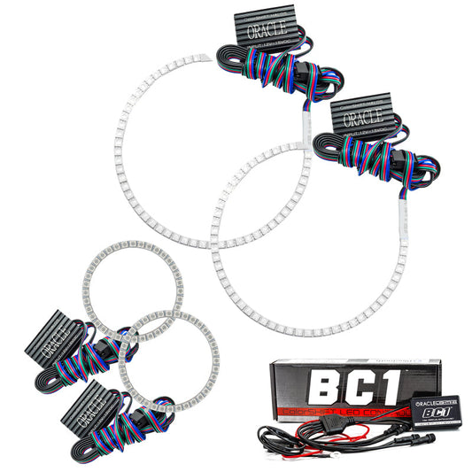Oracle Mini Cooper 05-08 Halo Kit - ColorSHIFT w/ BC1 Controller - Mammoth Racing -