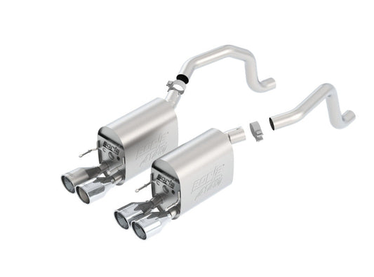 Borla 09-12 Chevy Corvette C6 Coupe/Convertible 6.2L 8cyl Aggressive ATAK Exhaust - My Store