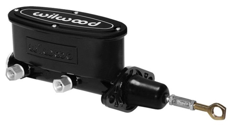 Wilwood High Volume Tandem M/C - 15/16in Bore Black-W/Pushrod - Early Mustang - My Store