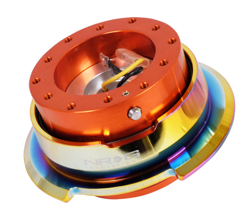 NRG Quick Release Gen 2.8 - Orange Body / Neochrome Ring - My Store