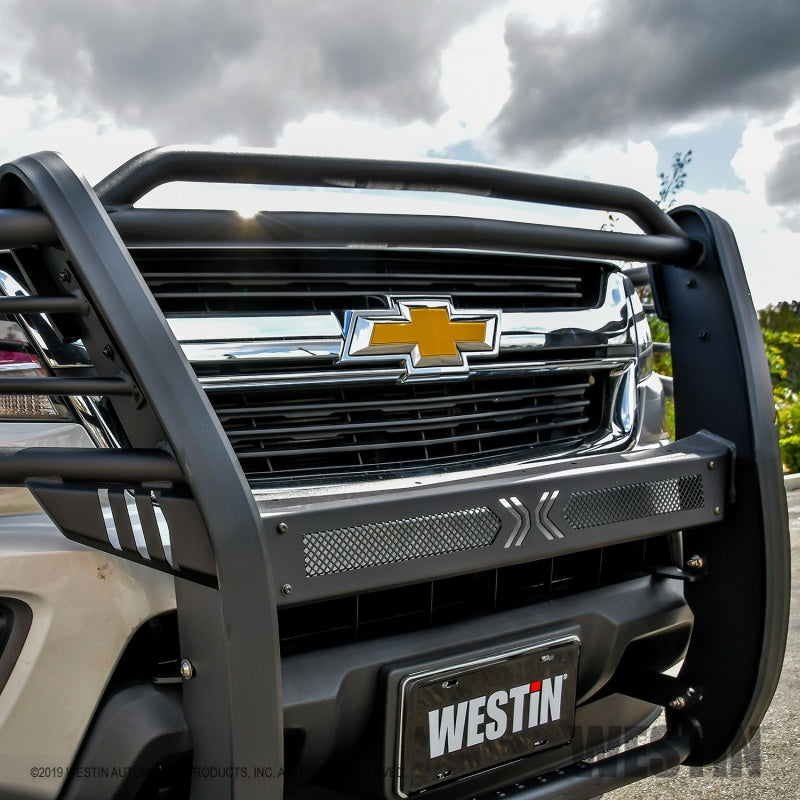 Westin 15-20 Chevrolet Colorado Sportsman X Grille Guard - Textured Black - Mammoth Racing -