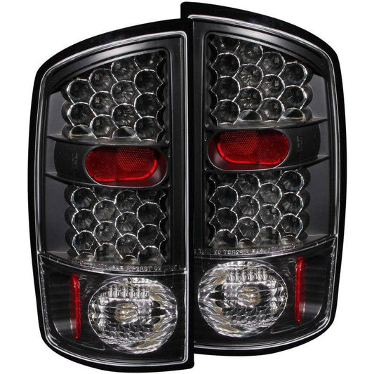 ANZO 2002-2005 Dodge Ram 1500 LED Taillights Black - My Store