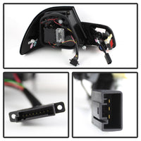 Spyder 04-06 BMW E46 2Dr (Coupe ONLY No Conv.) Lgtbar Styl LED Tail Lghts Blk ALT-YD-BE4604-LBLED-BK - Mammoth Racing -